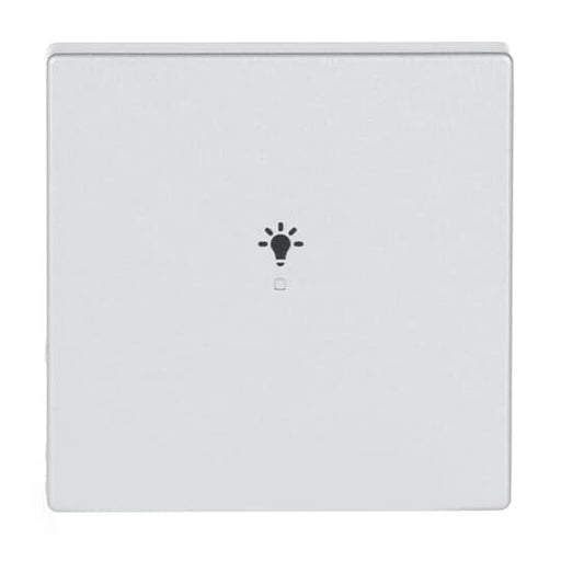 Busch-Jaeger - Bussystem-Tastwippe Wippe 1-fach, Symbol Licht 6231-10-83 alusilber