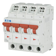 Eaton - Leitungsschutzschalter PLI-C4/4 C 4A, 4p Steckkl