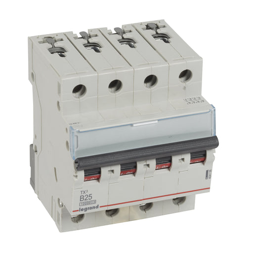 Legrand - Leitungsschutzschalter Legrand 404156 B25A 4-polig 10kA