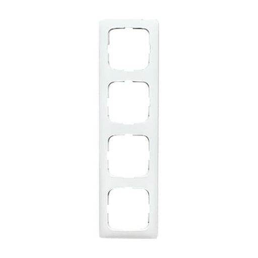 Busch-Jaeger - Abdeckrahmen Rahmen 4-fach 2514-214K-102 aws, f.Kanalabdeck
