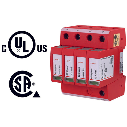 DEHN - Überspannungsableiter für Energietechnik/Stromversorgung Überspannungsableiter DG MU 3PY 600 4W+G R Typ 2 DEHNguard M