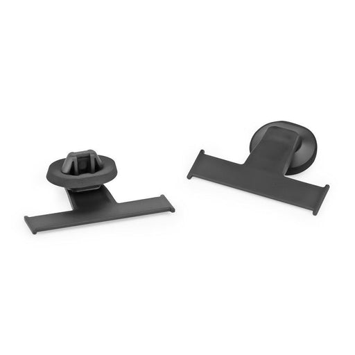 HellermannTyton - Befestigungsschelle für Kabel/Rohre Anwickelclip 151-01255(500) 50 mm schwarz − 500 Stück