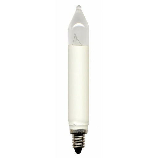 Scharnberger+Hasenbein - Allgebrauchsglühlampe Kerzenform Kleinschaftkerze 11,5x70mm 57560 (VE3) E10 8V 3W elfenbein