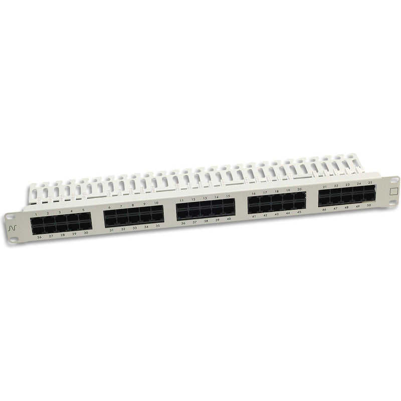 Aginode - Patchpanel Kupfer Patch-Panel 50Ports N500.350 RJ45, Kat.3
