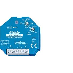 Eltako - Funkempfänger Funkaktor Universal FUD61NP-230V Dimmschalter