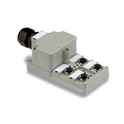 Weidmüller - Passiver Sensor-/Aktor-Verteiler (ohne Leitung) Sensor-Aktor-Verteiler SAI-4-M 5P M12