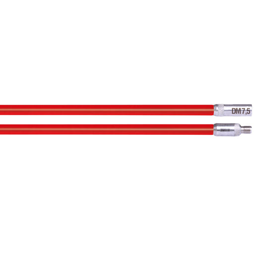 Runpotec - Zubehör/Ersatzteile für Kabeleinziehsystem RunpoStick 10045 rot/hart 2x1m