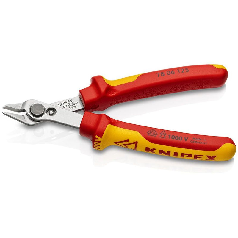 Knipex - Seitenschneider Electronic Super Knips 78 06 125 SB − 1 Stück
