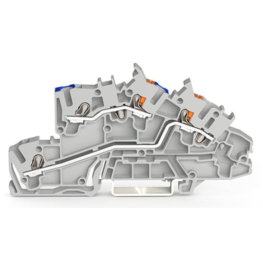 WAGO - Installations-Etagenklemme Installationsetagenklemme 2203-7549 2,5 mm² Hybrid − 50 Stück
