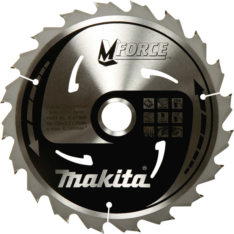Makita - Kreissägeblatt Sägeblatt M-Force B-32007 165x20x24Z