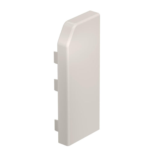 Rehau - Endstück für Sockelleistenkanal RAUDUO Endstück rechts RD ESR40105 cws 40/105 RAL9001 − 10 Stück