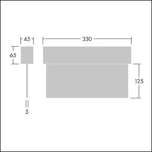 Thorn - Sicherheitsleuchte LED-Fluchtwegepiktogramm VOYAGER BL #96637565