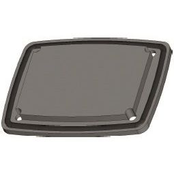 Bernstein - Komponente für die Aufstellung/Anreihtechnik (Schaltschrank) Endkappe CS-3000N RAL9006 für Tragrohr CS-3