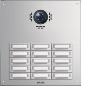 Elcom - Klingeltableau für Türkommunikation AP-Türstation TAP-15/3 Stabila alu f.BTC15/3 AP