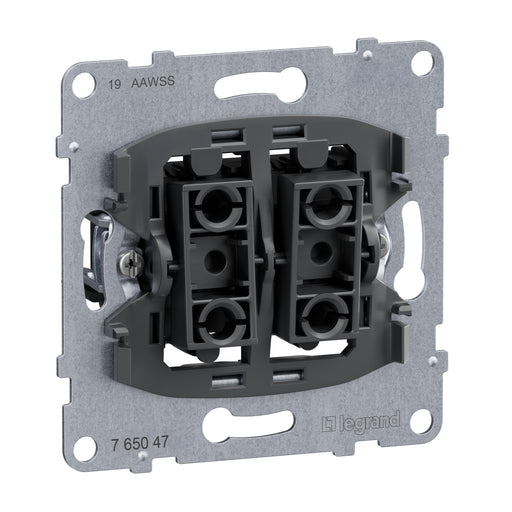 Legrand - Bedienelement intelligent SEANO Einsatz Legrand 765047 2 Tasten