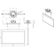RP-Technik - Sicherheitsleuchte Rettungszeichenleuchte AXEC509CC CC24, ws