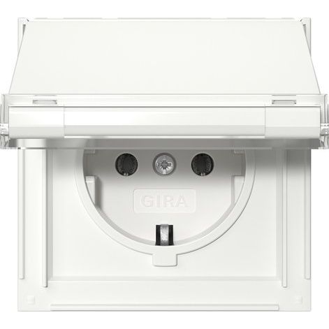 Gira - Steckdose KD 441066 TX-44 Reinweiß
