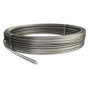 OBO Bettermann - Rundleiter/Draht für Blitzschutz Rundleiter RD 8-V4A 50kg Ring, 8mm, VA − 125 Meter