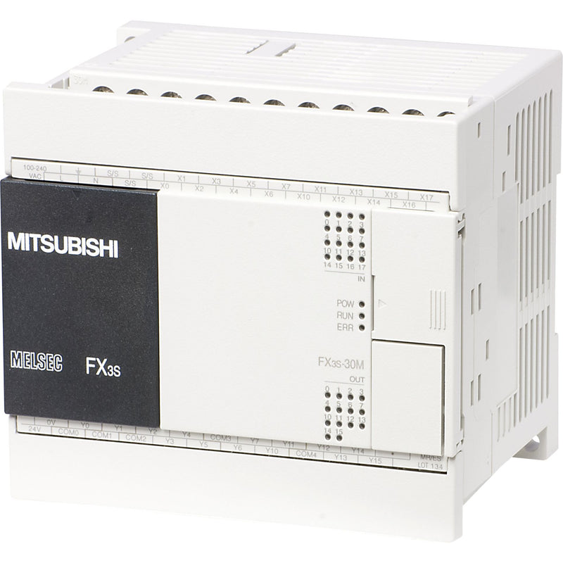 Mitsubishi Electric - SPS-Grundgerät Grundgerät FX3S-30MR/ES AC100-240V, 16E, 14A − 1 Stück