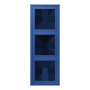 Jung - Abdeckrahmen Rahmen 3-fach LC 983 253 bleu outremer 59