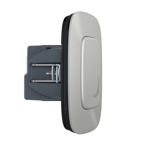 Legrand - Elektronischer Schalter Schalter/Dimmer 2-Leiter Legrand 752784A Aluminium