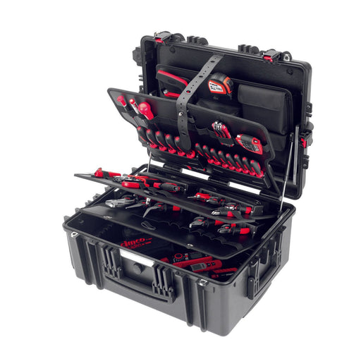 Cimco Werkzeuge - Werkzeugset Gigant-Werkzeugkoffer 176882 Trolley PRO