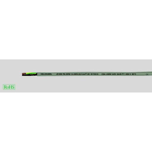 Klimaprime - Energiekabel < 1 kV, für ortsveränderlichen Einsatz HEL OZ-602 2xAWG 18 (2x1) OZ-602 2xAWG 18 PVC-Steuerleitung