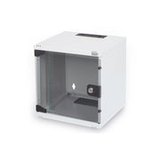 DIGITUS - Netzwerk-/Serverschrank Wandschrank-Set DN-10-SET-1 incl. Panel+Switch