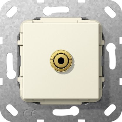 Gira - Einsatz/Abdeckung für Kommunikationstechnik Miniklinke 3,5mm cws 564901 Kabelpeitsche