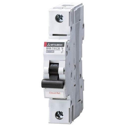 Mitsubishi Electric - Leitungsschutzschalter Sicherungsautomat BHW-T10 1P Type D 6A 1-polig