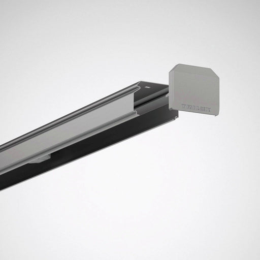 Trilux - Mechanisches Zubehör/Ersatzteile für Leuchten Kopfstück 07650IP Ks 03 silbergrau − 1 Stück