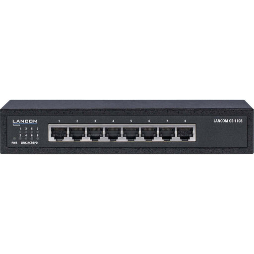 LANCOM - Netzwerk Switch Ethernet Switch GS-1108 integr. Netzteil