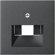 Gira - Einsatz/Abdeckung für Kommunikationstechnik Zentralplatte UAE/IAE anth 027028 System55