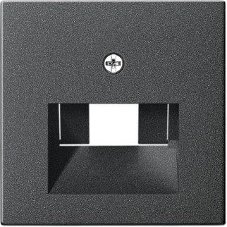 Gira - Einsatz/Abdeckung für Kommunikationstechnik Zentralplatte UAE/IAE anth 027028 System55