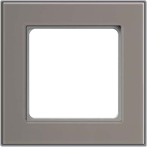 Peha - Abdeckrahmen Rahmen 1-fach D 20.671.242.702 Glaseffekt stein-alu