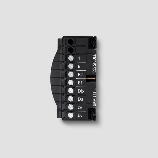 Siedle&Söhne - Zubehör/Ersatzteile für Türkommunikation Klemmblock DRM 612-... Schwarz