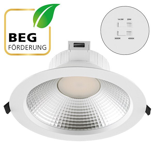 EVN Lichttechnik - Decken-/Wandleuchte LED-Deckenleuchte DSR54250125 ML, MC
