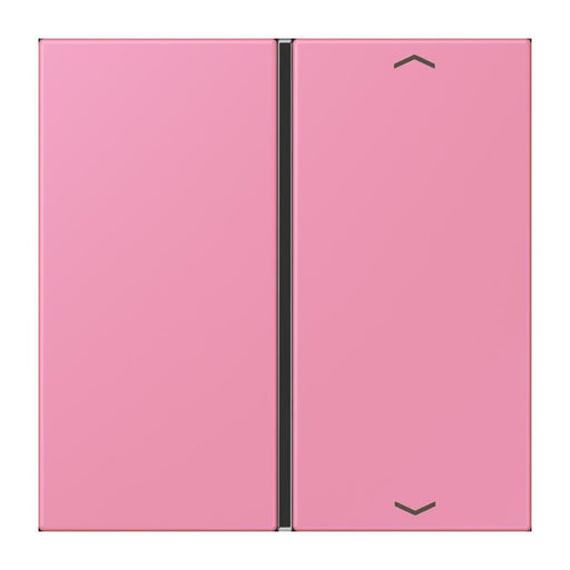 Jung - Abdeckung/Bedienelement für Installationsschalterprogramme Taste 1fach m. Pfeilsymb. LC 401 TSAP 246 rose vif