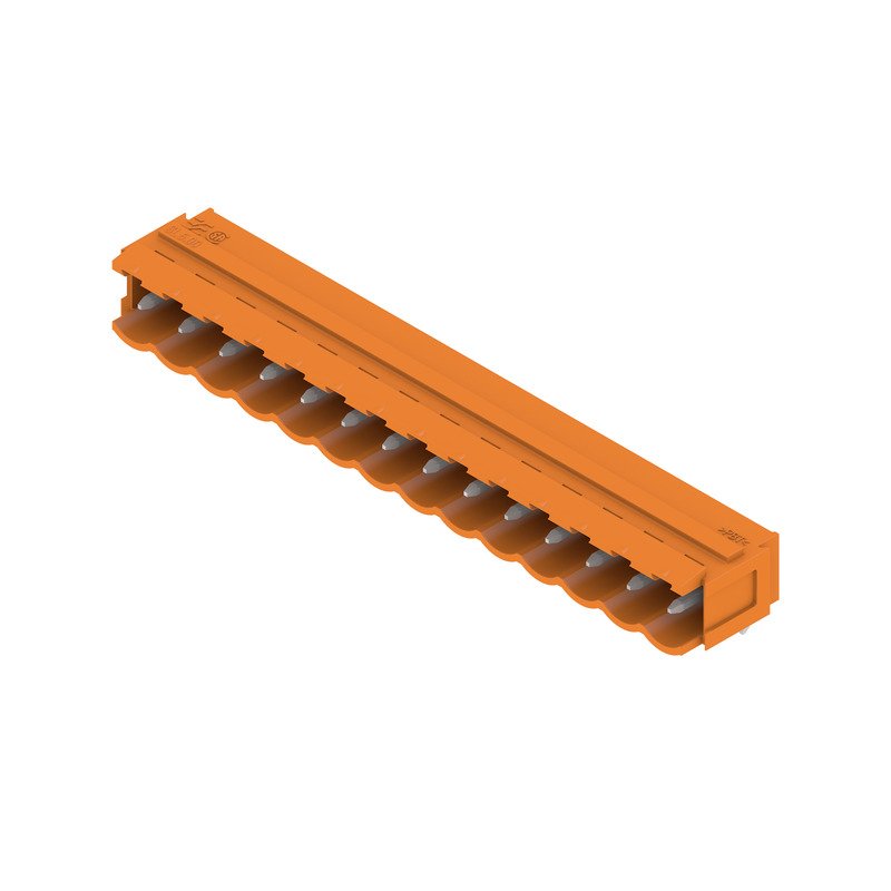 Weidmüller - Leiterplattensteckverbinder Verbinder 5.00mm SL 5.00/1#1580980000 − 50 Stück