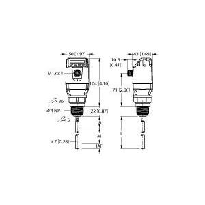 Turck - Füllstand-/Niveauüberwachungsgerät Füllstandssensor LS-534 #100001851
