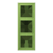 Jung - Abdeckrahmen Rahmen 3-fach LC 983 220 vert 31