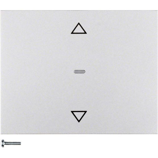 Berker - Bussystem-Tastwippe KNX-Funk Jalousie-Taste 85245277 alu lackiert