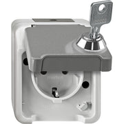 Merten - Steckdose SCHUKO-Steckdose MEG2423-8029 lichtgrau