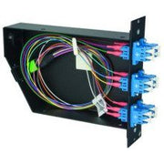 Telegärtner - Patchpanel LWL FanOut-Modul 6xLC D SM 100022402 grün OS2