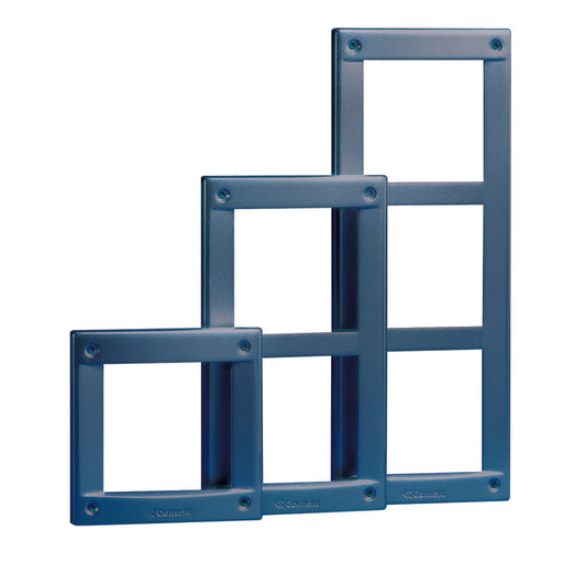 Comelit - Montageelement für Türstation Modulrahmen 3161/3 Vandalcom 3Mod.dkgr