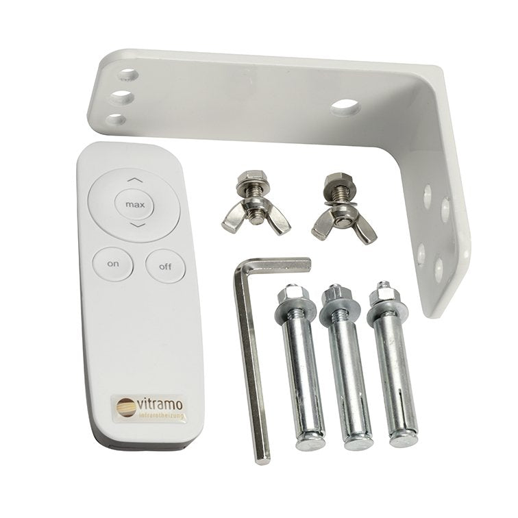 Vitramo - Heizstrahler Infrarot-Heizstrahler VC-EH2000W 2000W weiß