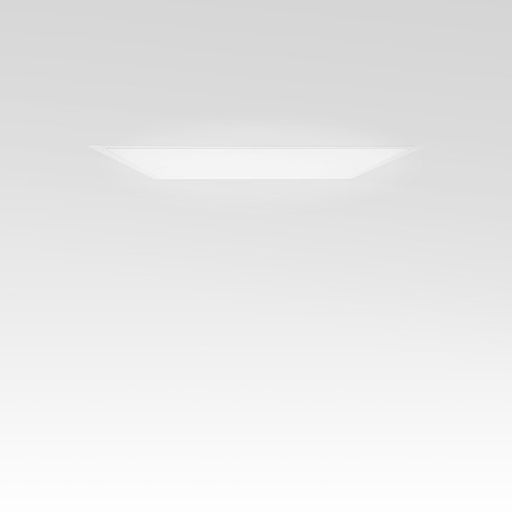 LTS Licht&Leuchten - Decken-/Wandleuchte LED-Einbauleuchte PLL57925301/DALI ws 112W 3000K 10620lm