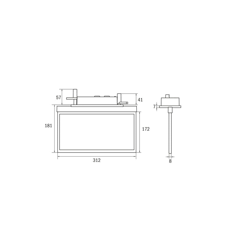 RP-Technik - Sicherheitsleuchte Rettungszeichenleuchte AXC403WL-E 3h, Wireless