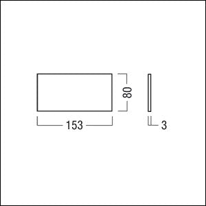 Zumtobel - Piktogramm für Not-/Hinweisleuchte Sicherheitszeichen ARTSIGN C EW RZ-1O