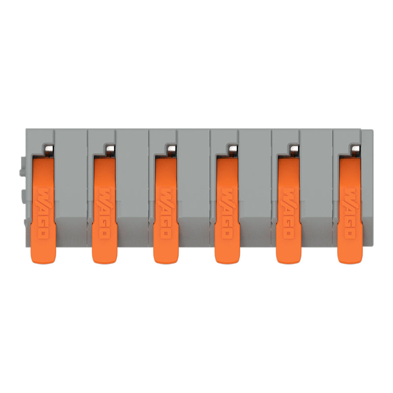 WAGO - Leiterplattenklemme 2601-1306 1,5mm²,gr − 40 Stück